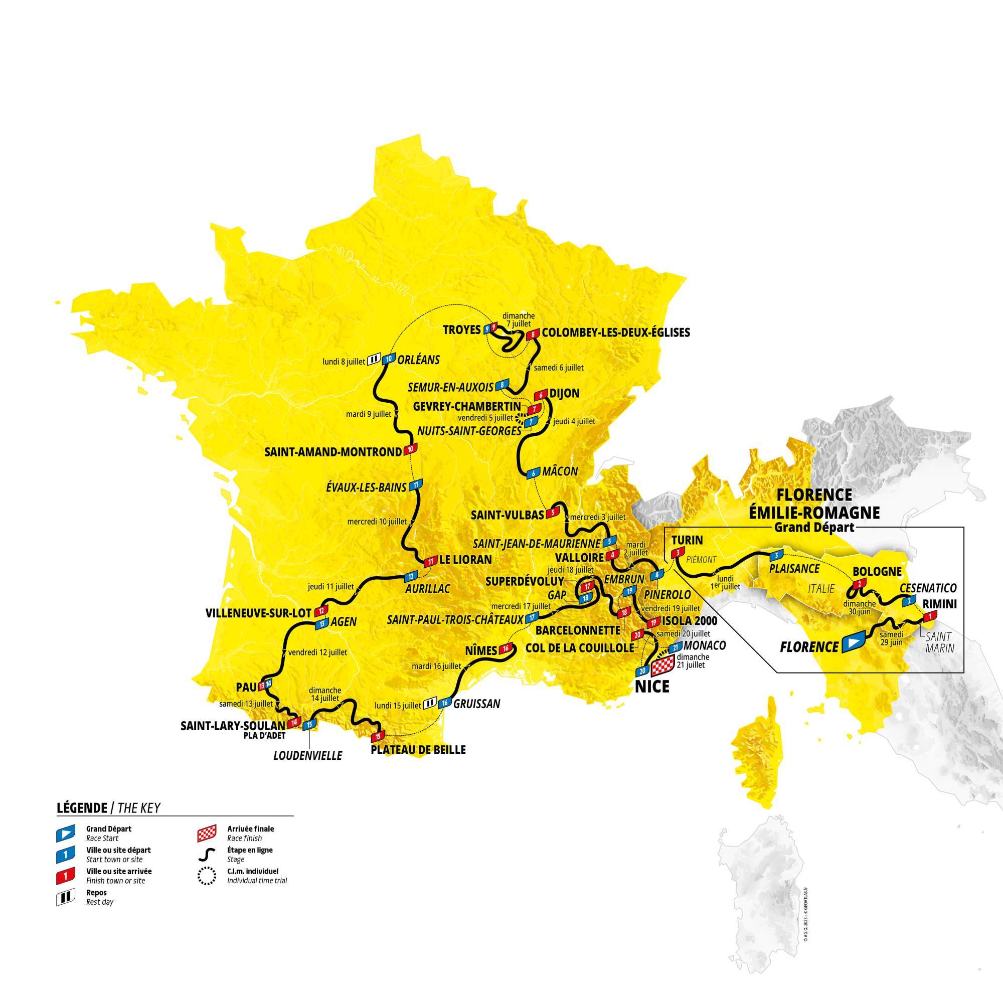 THE BICI GUIDE TO THE TOUR DE FRANCE