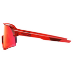 100% 100% S3 Peter Sagan Limited Edition Red Translucent/HiPER Red Mirror Lens