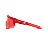 100% 100% Speedcraft Peter Sagan Limited Edition Red Translucent/HiPER Red Mirror Lens