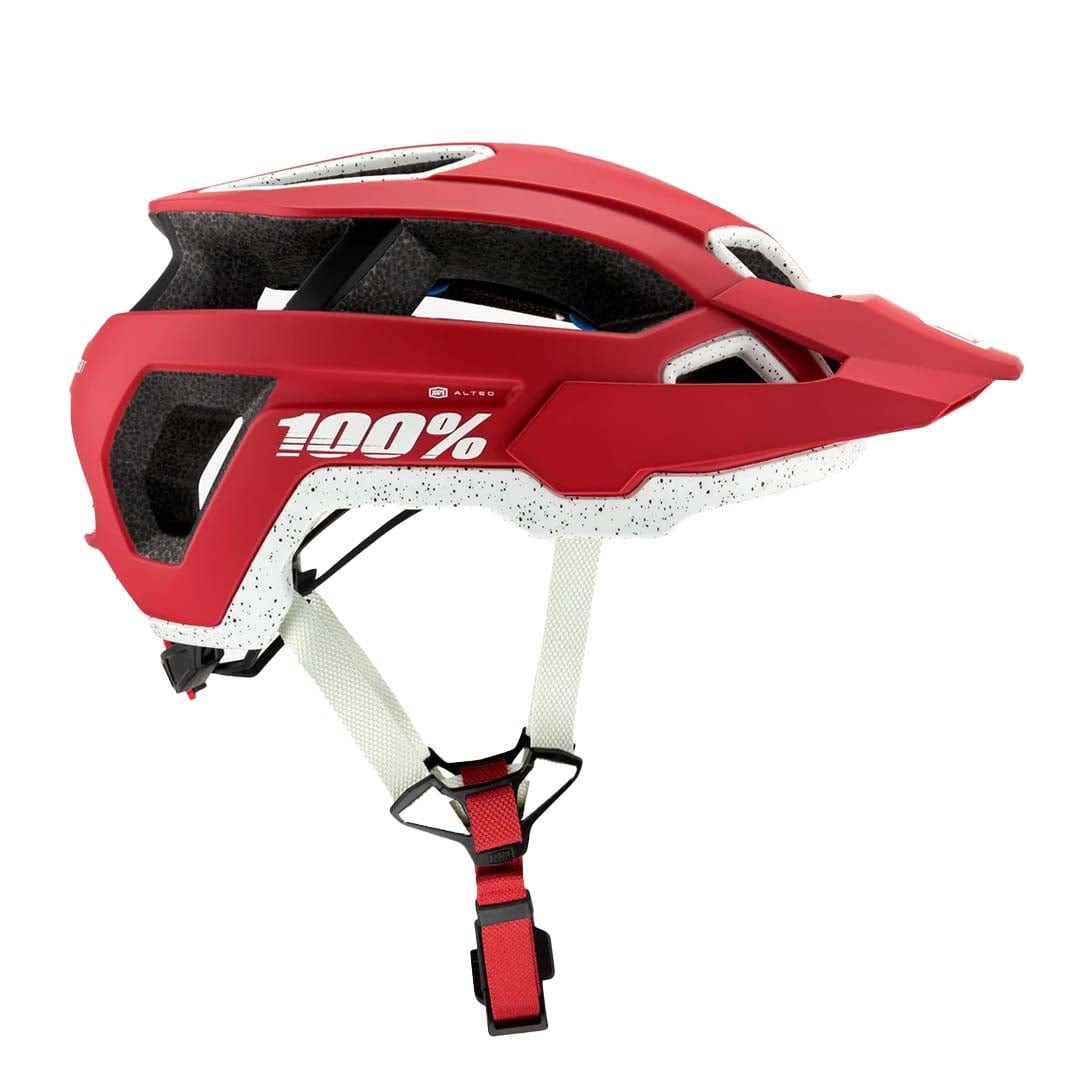 100% Altec Helmet w/ Fidlock Deep Red / XS/S Apparel - Apparel Accessories - Helmets - Mountain - Open Face