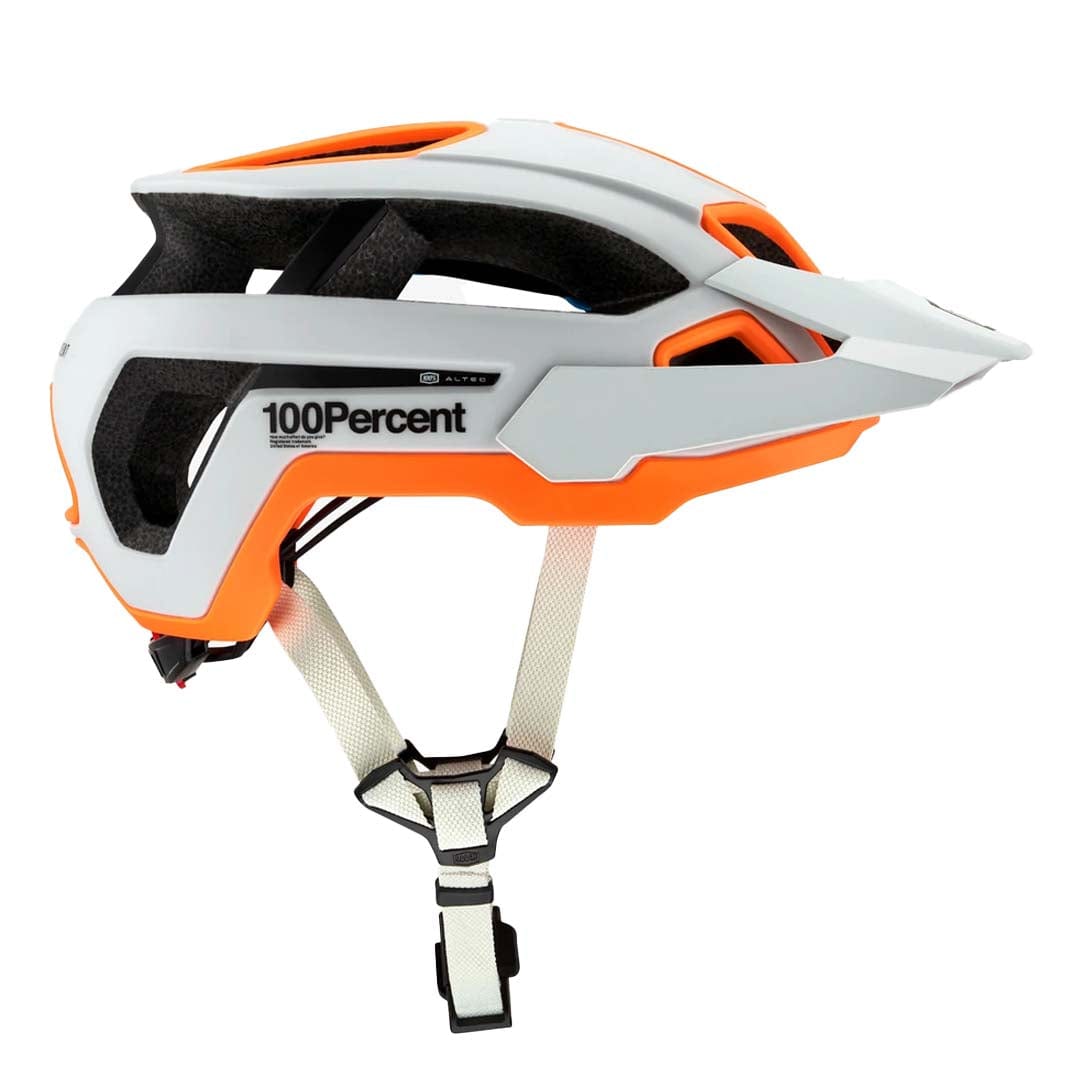 100% Altec Helmet w/ Fidlock Light Grey / S/M Apparel - Apparel Accessories - Helmets - Mountain - Open Face