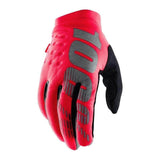 100% Brisker Gloves Red / Small Apparel - Apparel Accessories - Gloves - Mountain