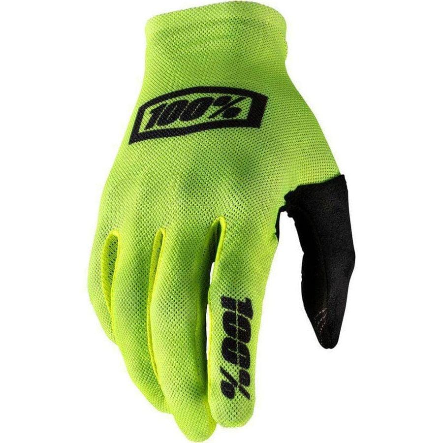 100% Celium Glove Fluo Yellow/Black / Small Apparel - Apparel Accessories - Gloves - Mountain