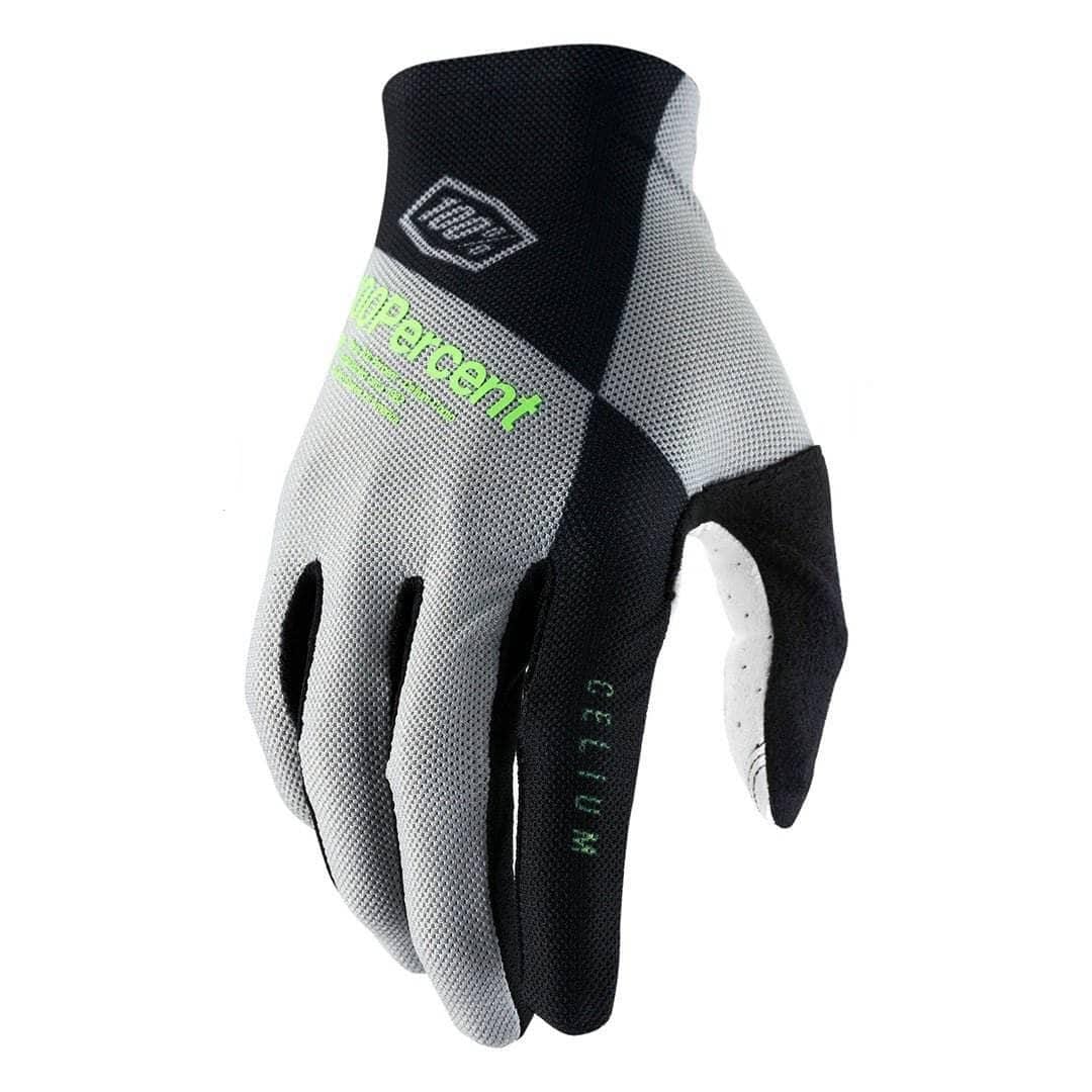 100% Celium Glove Vapour/Lime / Small Apparel - Apparel Accessories - Gloves - Mountain