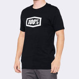 100% Essential T-Shirt Black / S Apparel - Clothing - Men's Jerseys - Technical T-Shirts