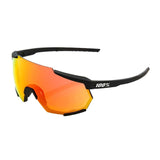 100% Racetrap Soft Tact Black/HiPER Red Multilayer Mirror Lens Apparel - Apparel Accessories - Sunglasses