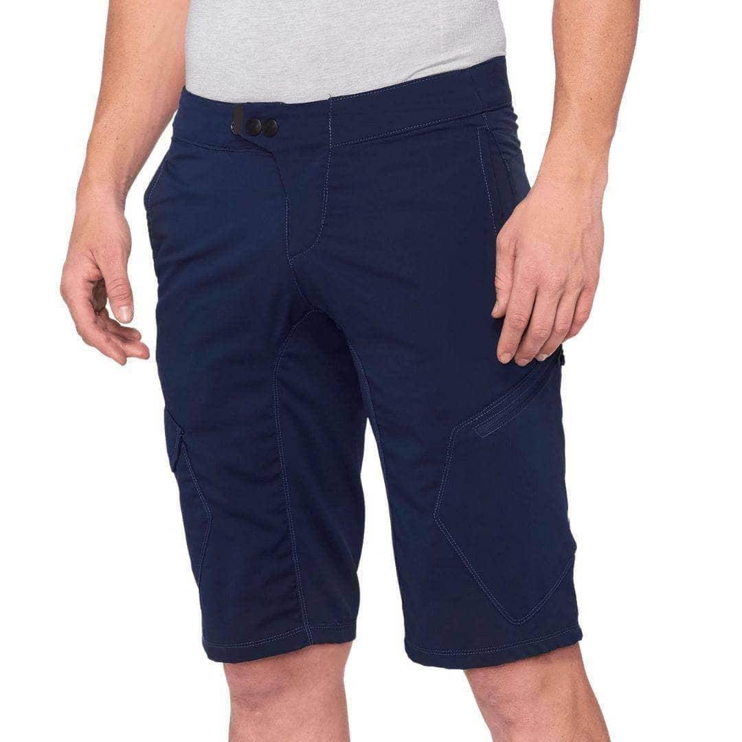 100% Ridecamp Shorts Navy Blue / 28 Apparel - Clothing - Men's Shorts - Mountain