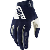 100% Ridefit Glove Navy/White / Small Apparel - Apparel Accessories - Gloves - Mountain