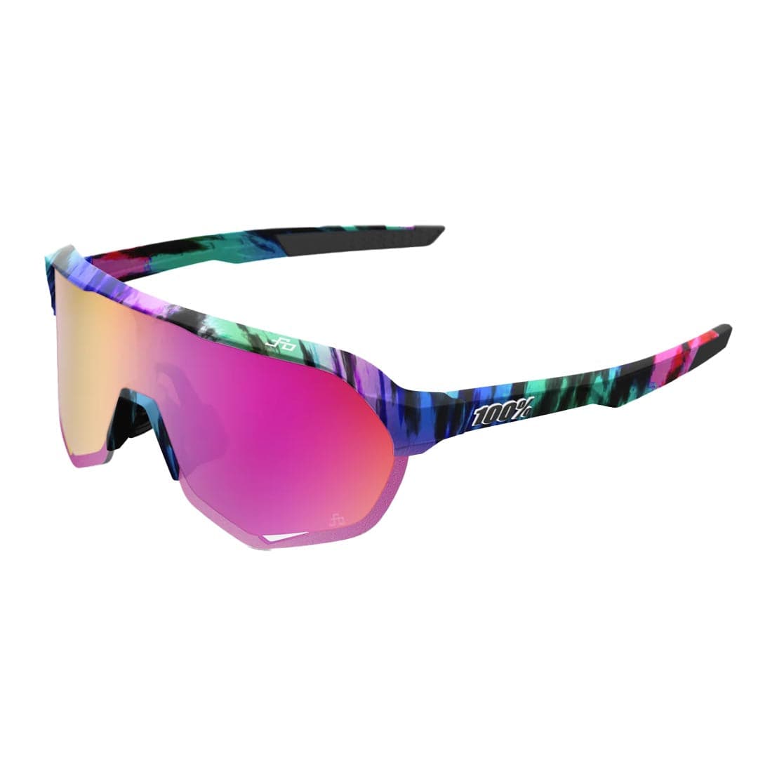 100% S2 Peter Sagan Limited Edition Tie-Dye Purple Multilayer Mirror Lens Apparel - Apparel Accessories - Sunglasses