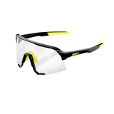 100% S3 Gloss Black/Photochromic Lens Apparel - Apparel Accessories - Sunglasses