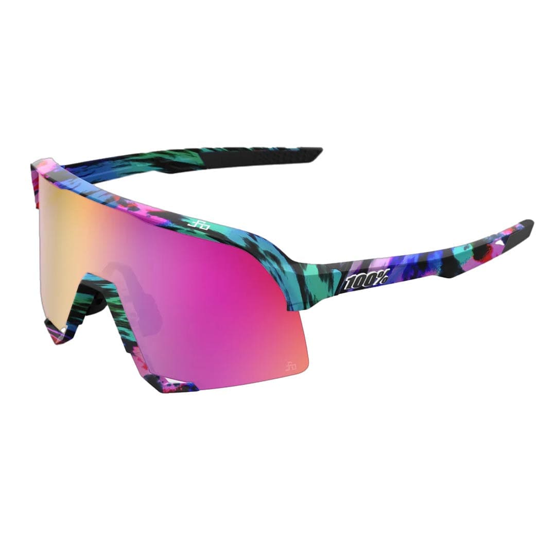 100% S3 Peter Sagan Limited Edition Tie-Dye Purple Multilayer Mirror Lens Apparel - Apparel Accessories - Sunglasses