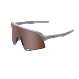 100% S3 Soft Tact Stone Grey/HiPER® Crimson Silver Mirror Lens Apparel - Apparel Accessories - Sunglasses