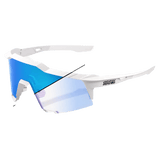 100% Speedcraft Bastille Limited Edition Pearl White Glitter Frame/Blue Mirror Photocromic Lens Apparel - Apparel Accessories - Sunglasses