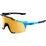 100% Speedcraft BWR Black - Soft Gold Mirror Lens Apparel - Apparel Accessories - Sunglasses