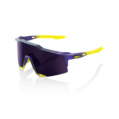 100% Speedcraft Matte Metallic Digital Brights/Dark Purple lens Apparel - Apparel Accessories - Sunglasses