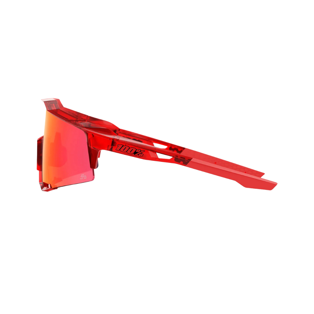 100% Speedcraft Peter Sagan Limited Edition Red Translucent/HiPER Red Mirror Lens Apparel - Apparel Accessories - Sunglasses