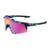 100% Speedcraft Peter Sagan Limited Edition Tie-Dye Purple Multilayer Mirror Lens Apparel - Apparel Accessories - Sunglasses