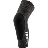 100% Teratec Soft Knee Guard Grey Heather/Black / Small Apparel - Apparel Accessories - Protection - Leg