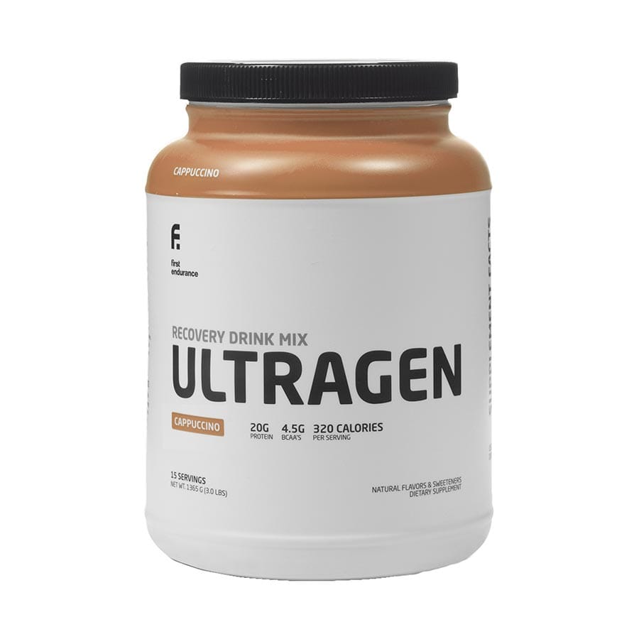 1st Endurance Ultragen Cappuccino, Jar, 15 servings Drink Mixes