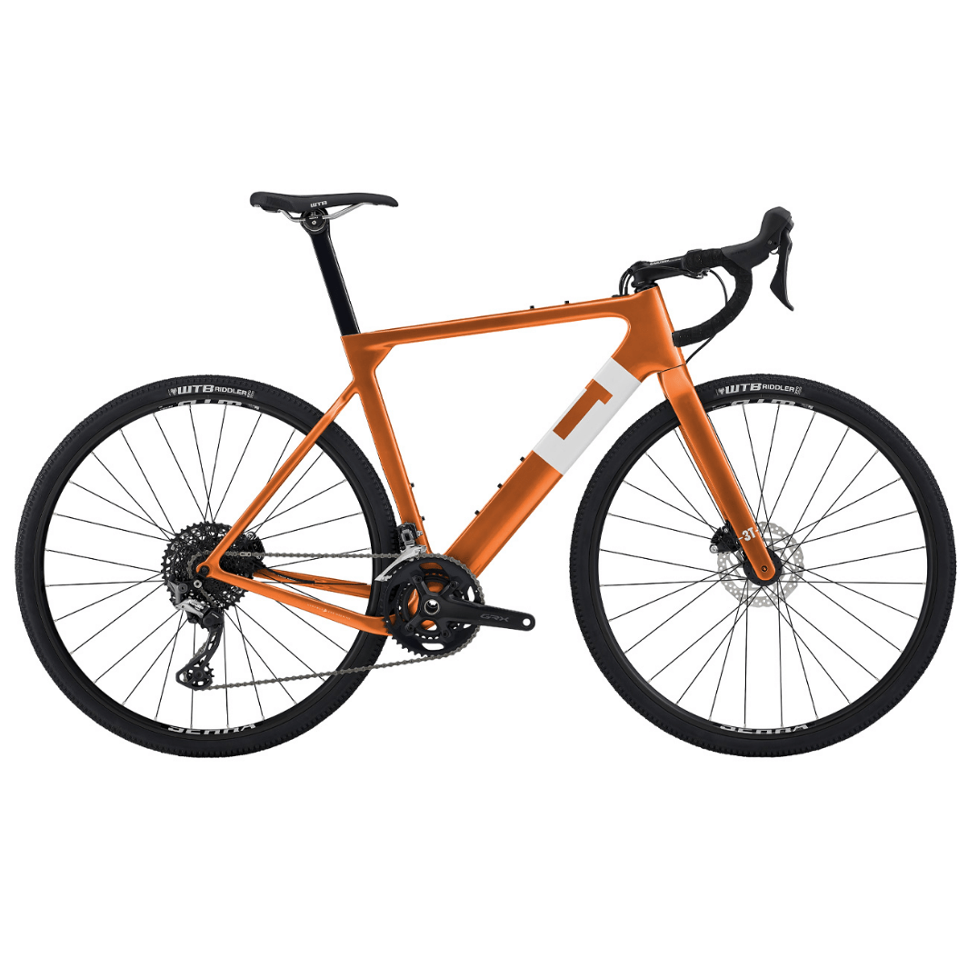 3T Exploro Primo GRX 2x Dark Orange / Small Bikes - Gravel