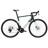 3T Exploro RaceMax Force D1 AXS 2x12 Emerald/White / XXS Bikes - Gravel