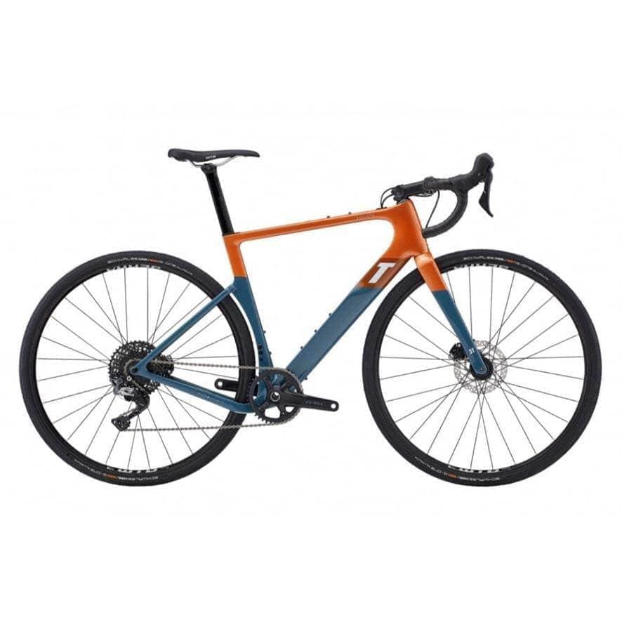 3T Exploro RaceMax GRX Orange/Grey / XXS Bikes - Gravel