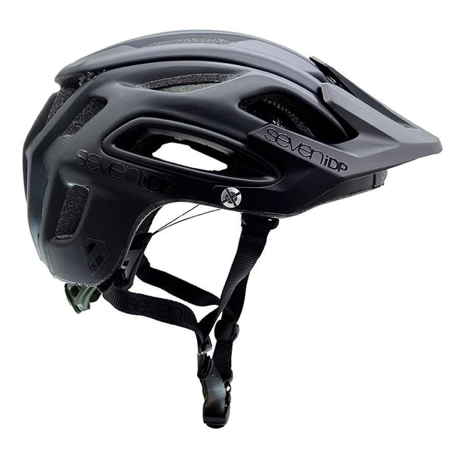 7iDP M2 Matt Black/Gloss Black, XL, 60 - 63cm / XL Mountain Bike Helmets