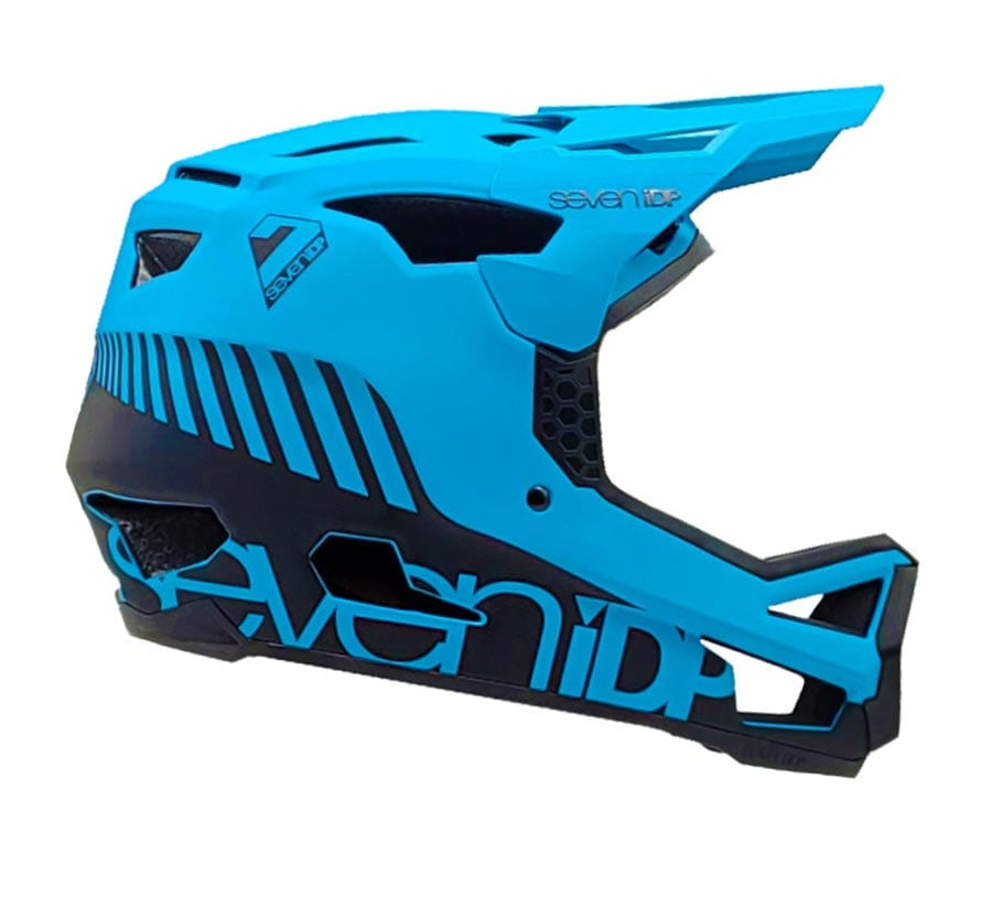 7iDP Project 23 Fiber Glass Blue/Black, XL, 61 - 62cm / XL Full Face Helmets