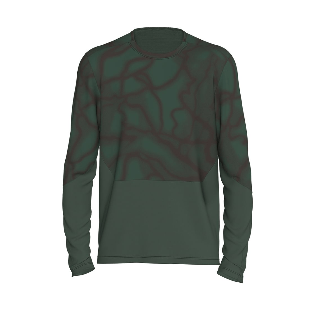 7mesh Men's Roam Shirt LS Douglas Fir / X-Small Apparel - Clothing - Men's Jerseys - Technical T-Shirts