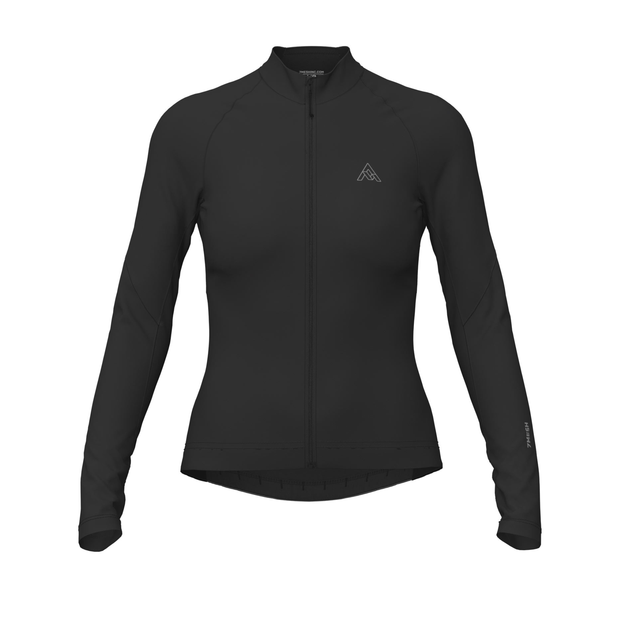 7mesh Women's Atlas Jersey LS Black / XS Apparel - Clothing - Women's Jerseys - Road