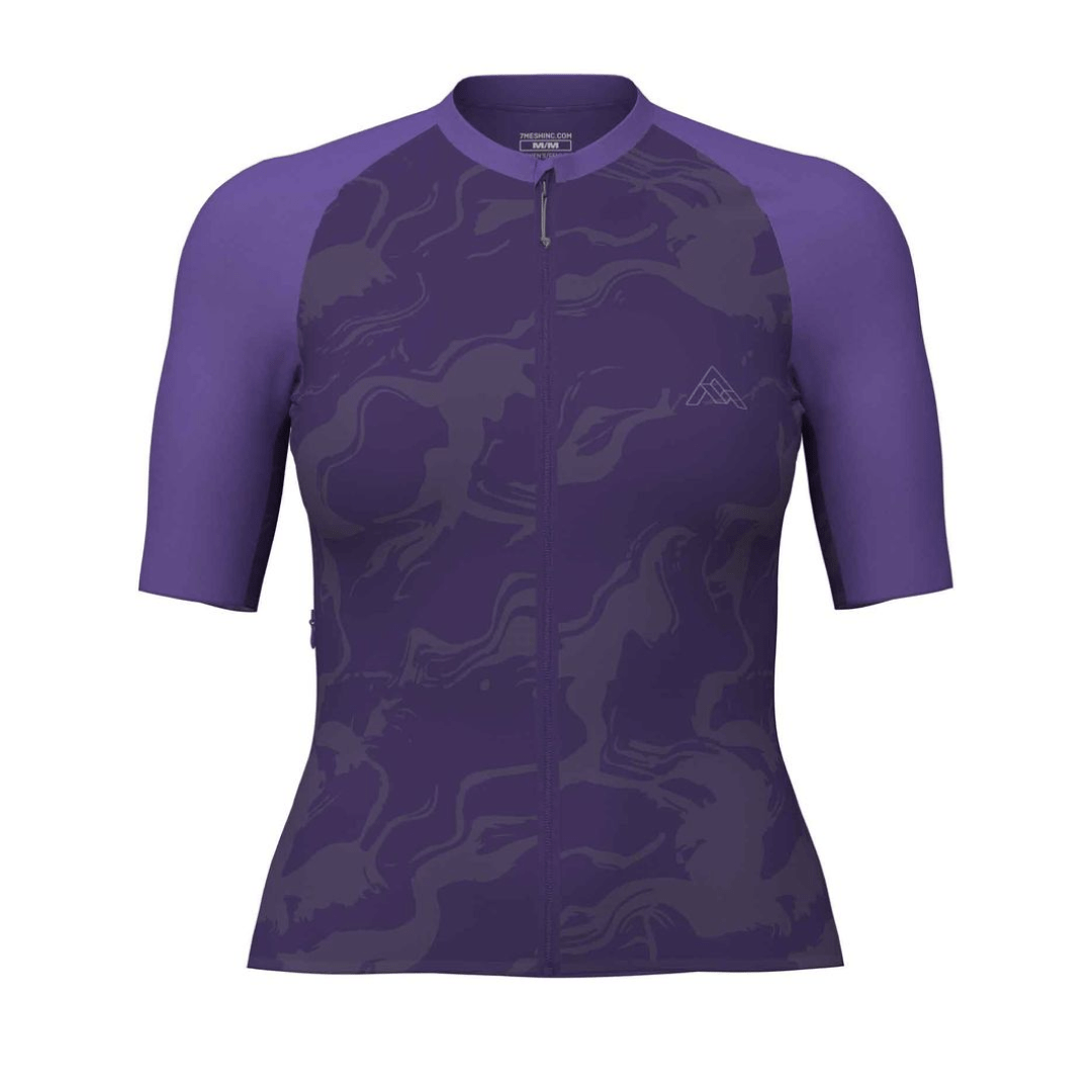 7mesh Women's Pace Jersey SS Purple Moon / XS Apparel - Clothing - Women's Jerseys - Road