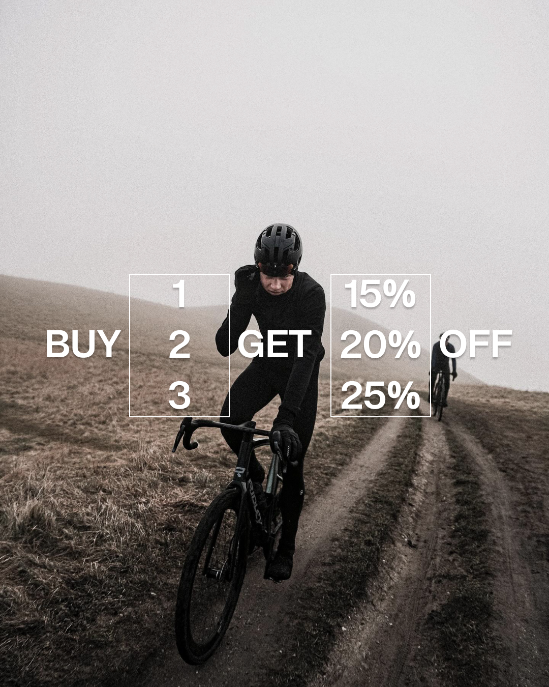 Winter Clothing Sale - Buy 1 Get 15%, Buy 2 Get 20%, Buy 3 Get 25% @ Bici