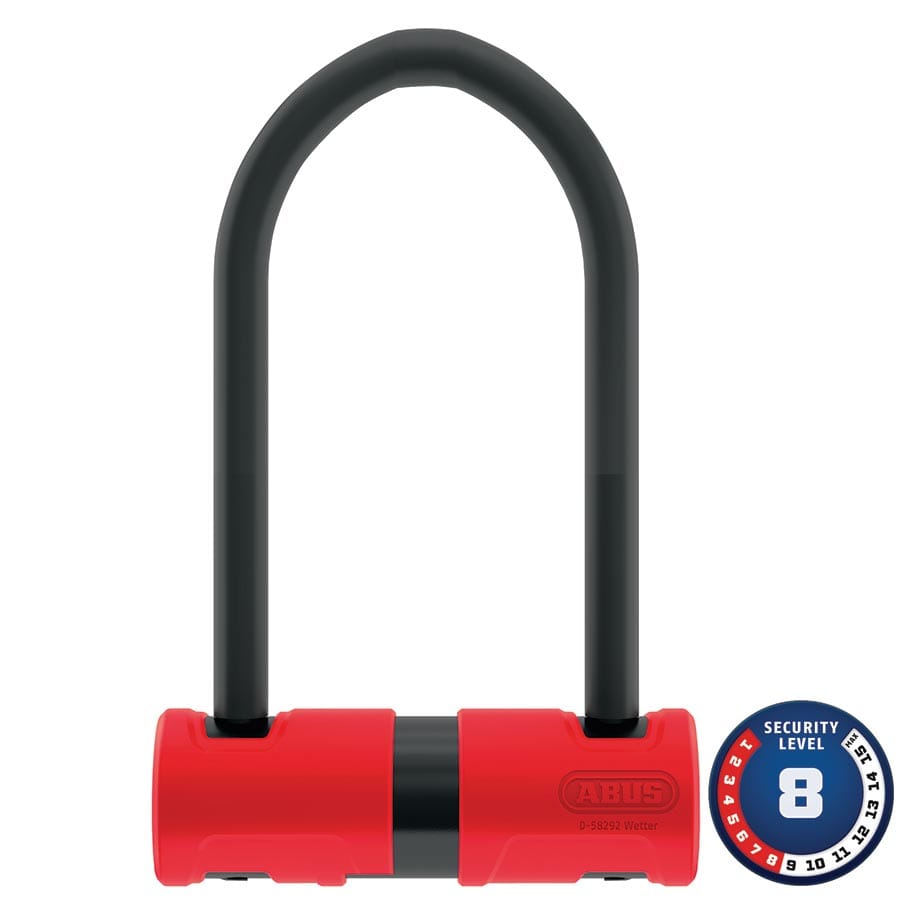 Abus 440A Alarm 50x160mm, 5.9''x6.3'', Thickness in mm: 12mm, Black U-Locks