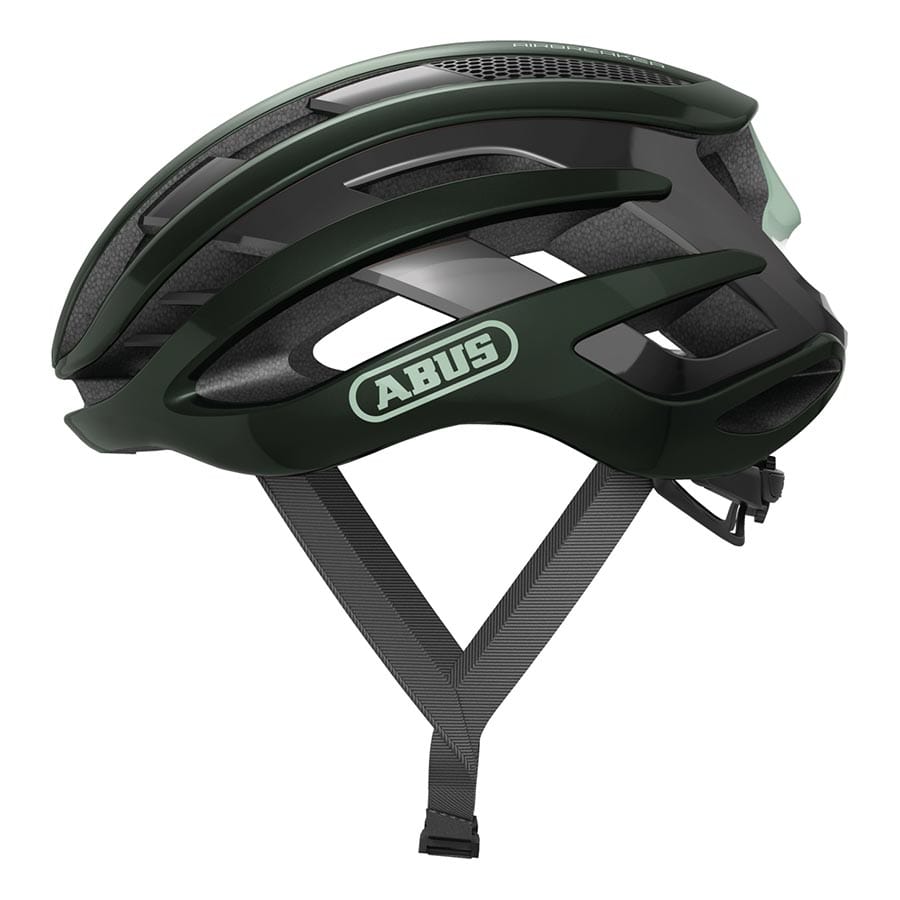 ABUS AirBreaker Helmet L, 58 - 62cm, Moss Green / L Apparel - Apparel Accessories - Helmets - Road