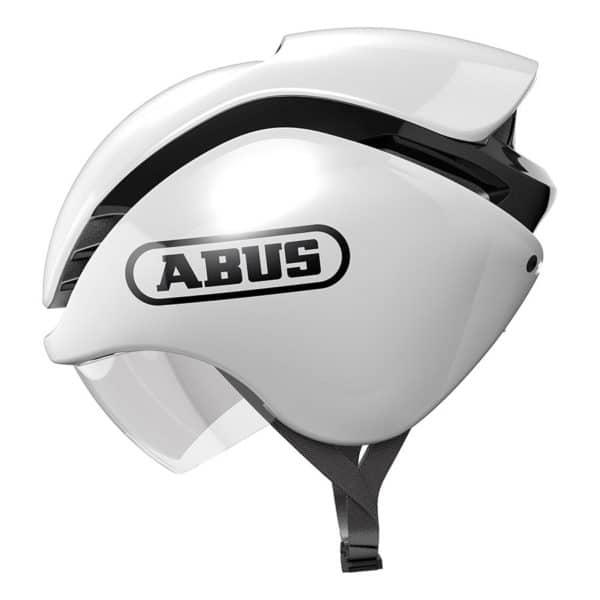 ABUS GameChanger TRI Helmet Shiny White / Small Road Helmets