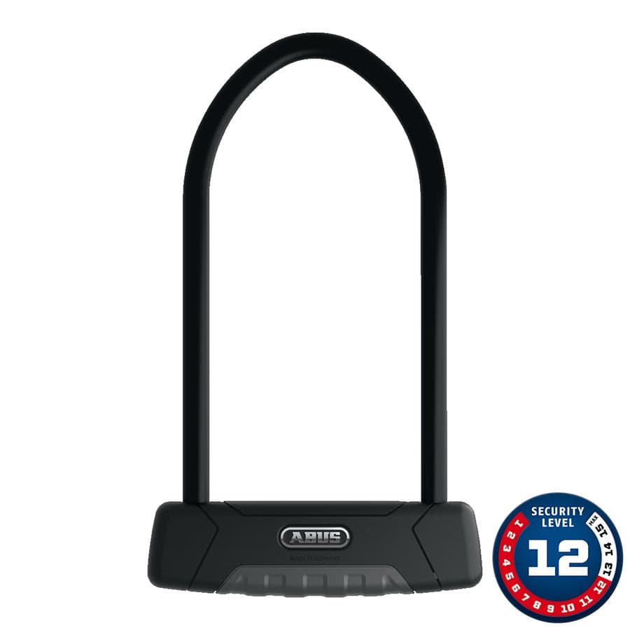 Abus Granit Plus 470 30.0cm, 5.9'' x 11.8'', SH B, Black U-Locks