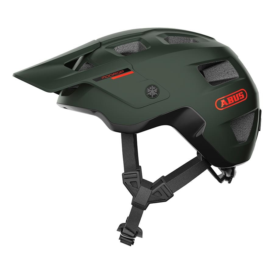 Abus MoDrop Pine Green, L, 59 - 62cm / L Mountain Bike Helmets