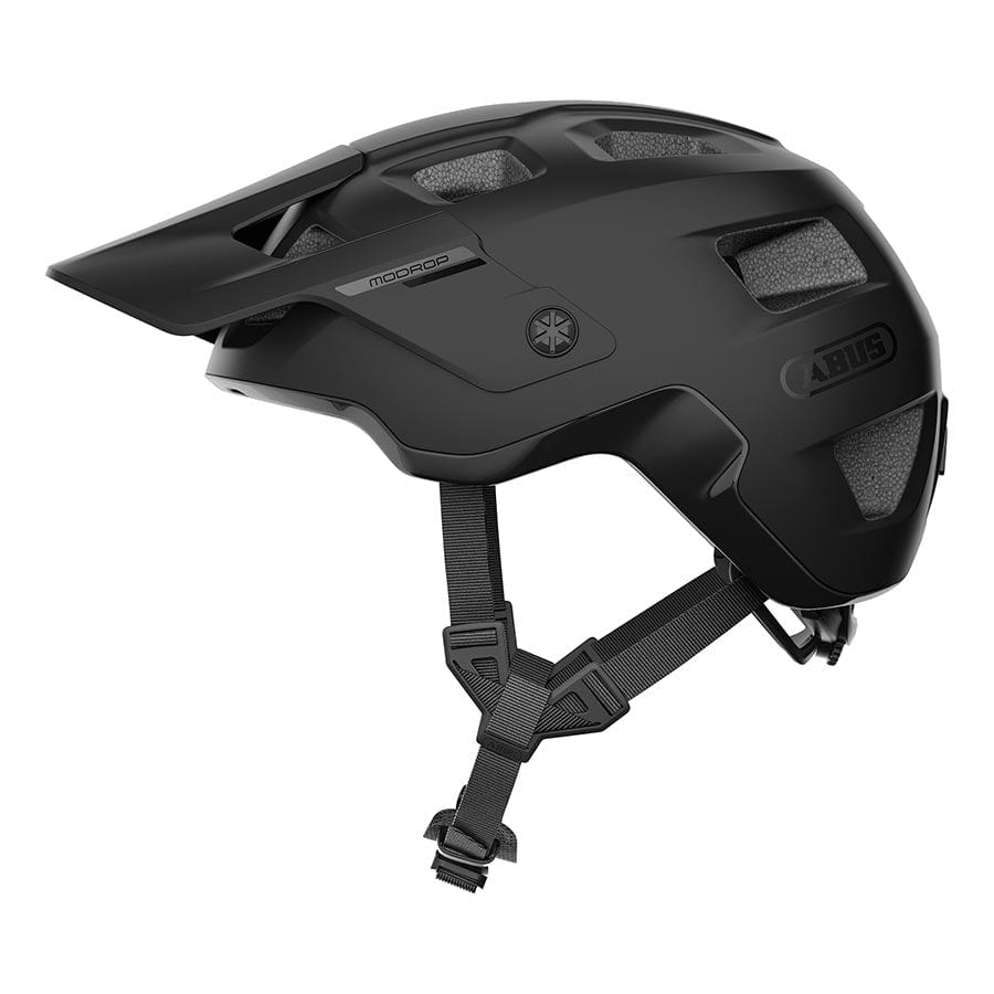 Abus MoDrop Velvet Black, M, 52 - 58cm / M Mountain Bike Helmets