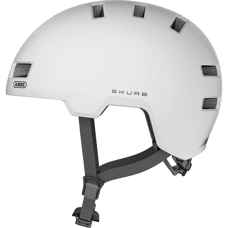 Abus Skurb Pearl White, S / S Recreational and Commuter Helmets