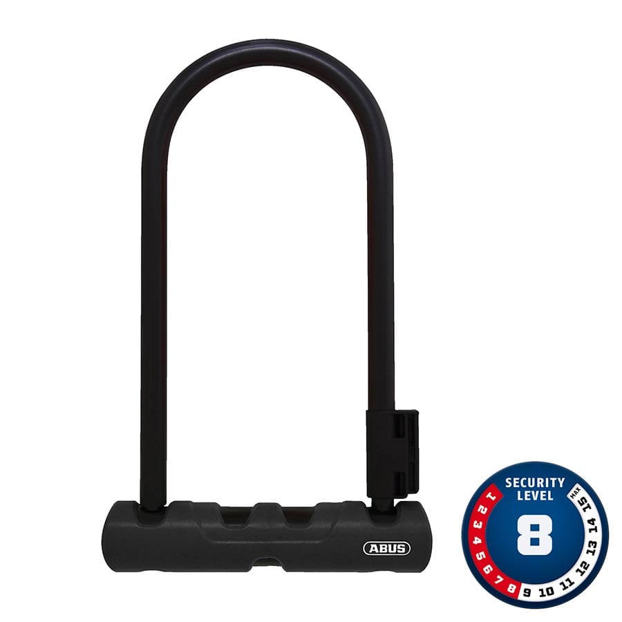 Abus Ultra 410 23.0cm, 6.7'' x 9'', SH34, Black U-Locks