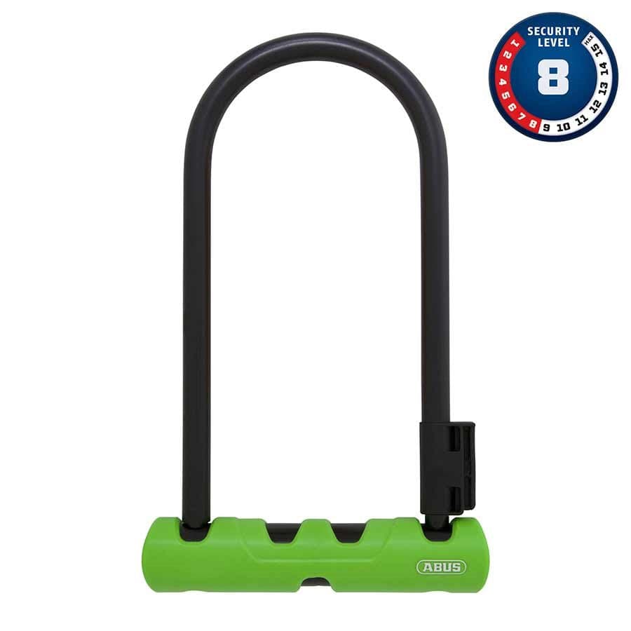 Abus Ultra 410 23.0cm, 6.7'' x 9'', SH34, Green U-Locks