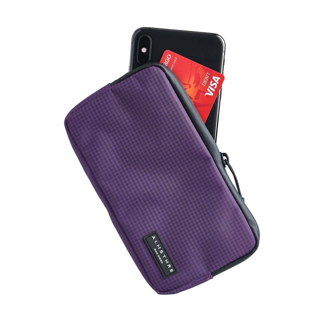 ALMSTHRE Ride Wallet Plum Accessories - Bags - Wallets