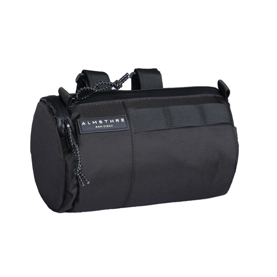 ALMSTHRE Signature Bar Bag Midnight Black Accessories - Bags - Handlebar Bags