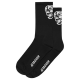 Attaquer Skull Logo Socks Black / S Apparel - Clothing - Socks