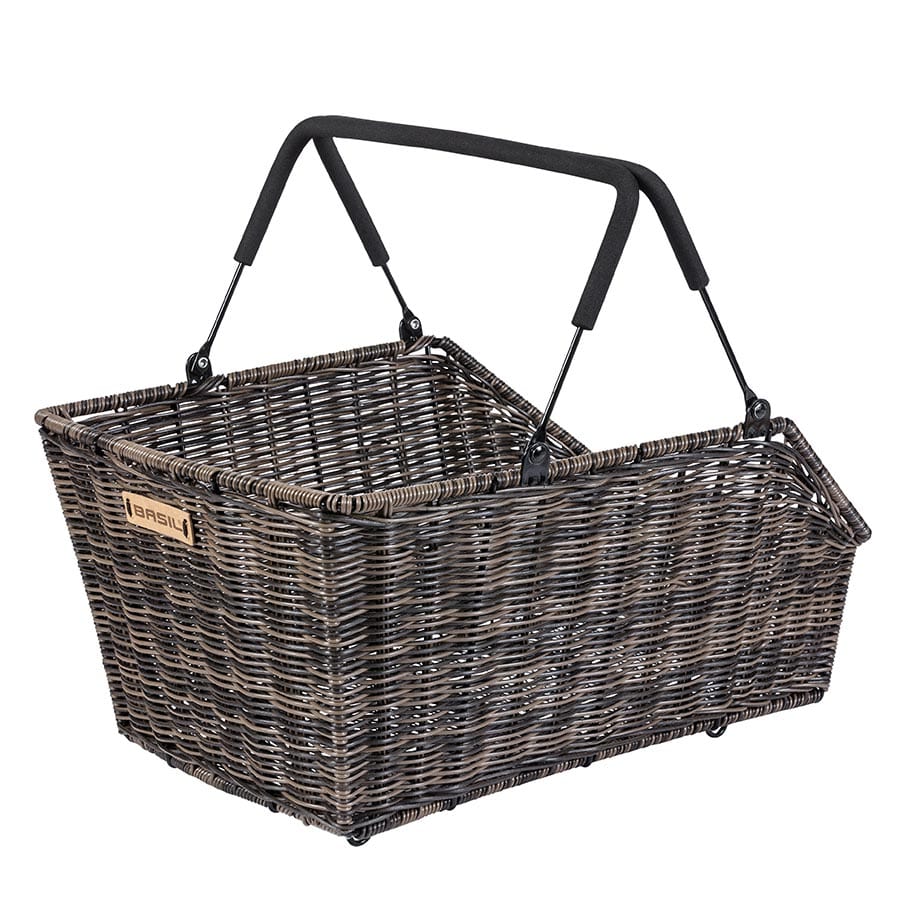 Basil Cento Multi (Rear) Basil, Cento Multi System, Basket, Rear, Brown Baskets