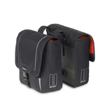 Basil Sport Design Double Bag Basil, Sport Double, Pannier, 32L, Black Panniers