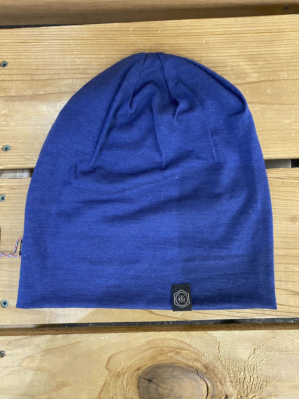 Bicicletta by Jon Wood Merino Toque Navy / S Apparel - Clothing - Riding Caps