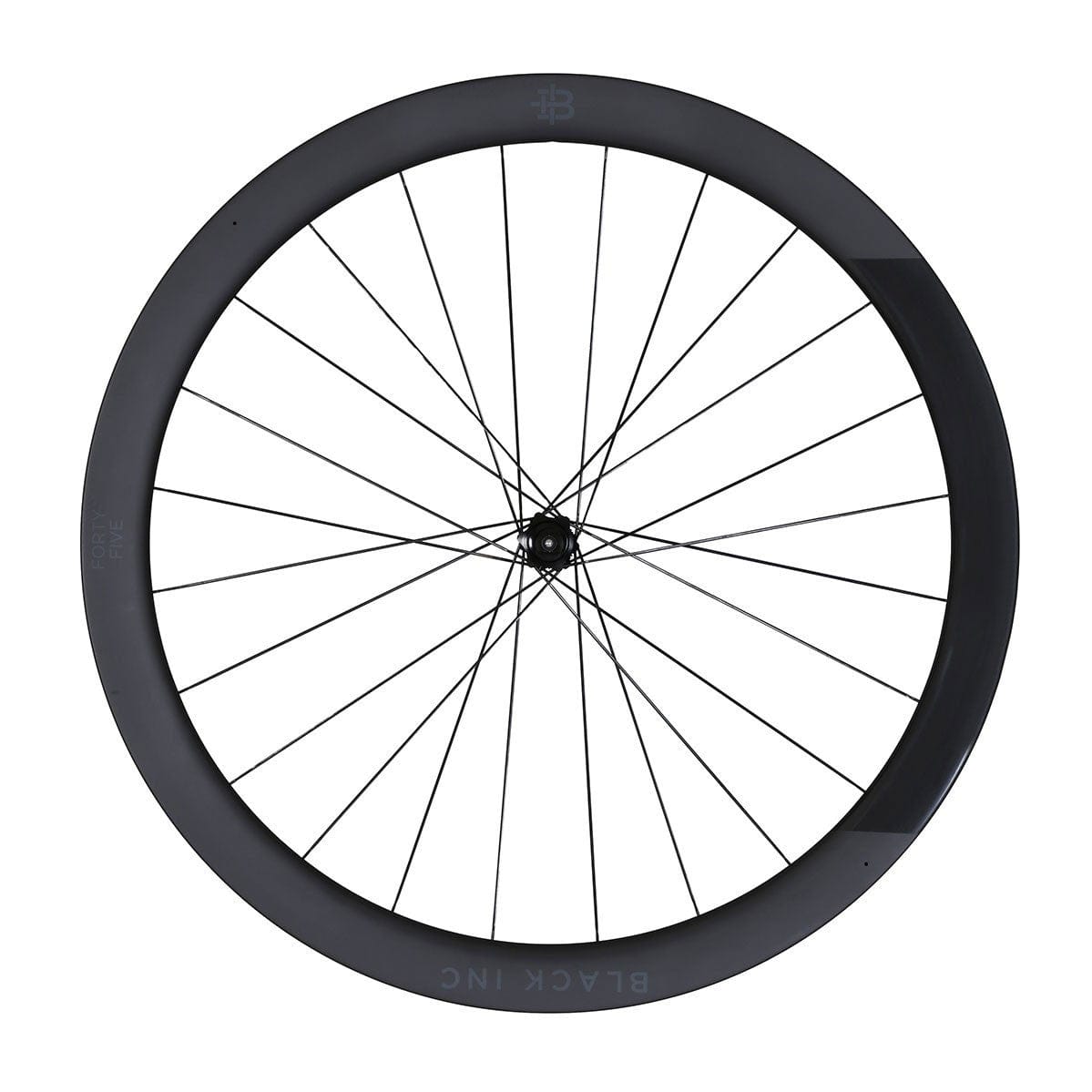 Black Inc FORTY FIVE Team Edition 2.0 700c Wheelset Disc / Shimano HG Parts - Wheels - Road