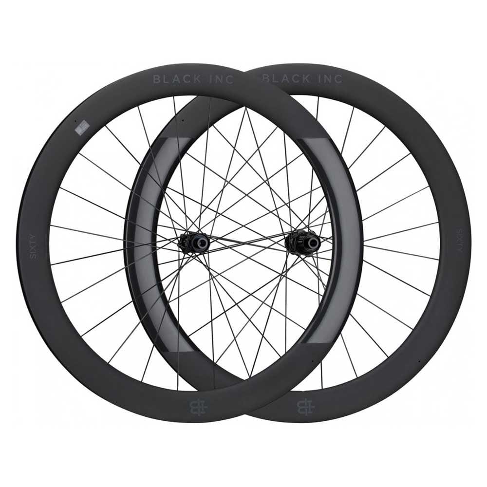 Black Inc SIXTY Tubeless Ceramic Speed All-Road Disc 700c Wheelset Parts - Wheels - Road