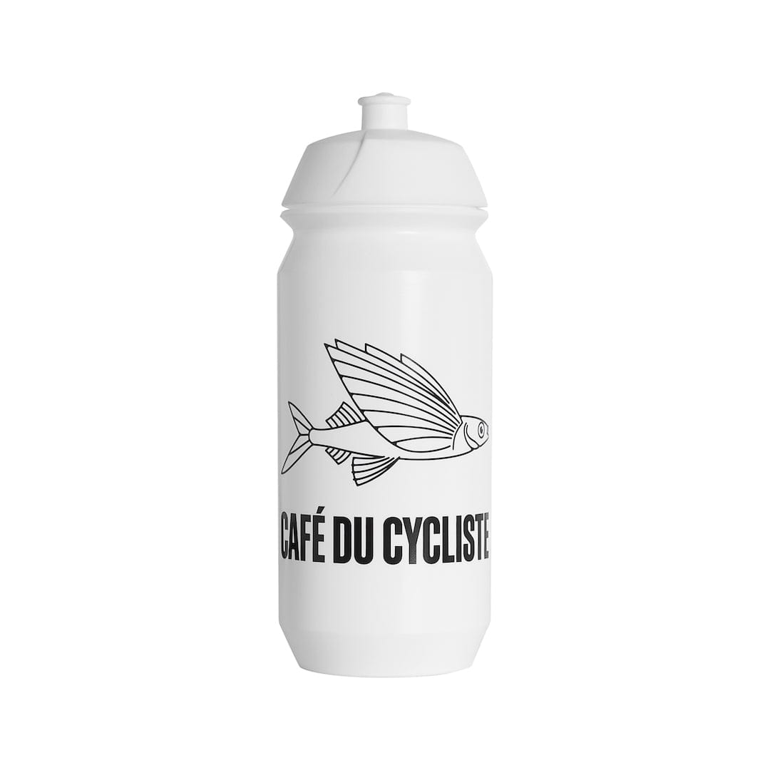 Café du Cycliste Flying Fish Bidon White Accessories - Bottles